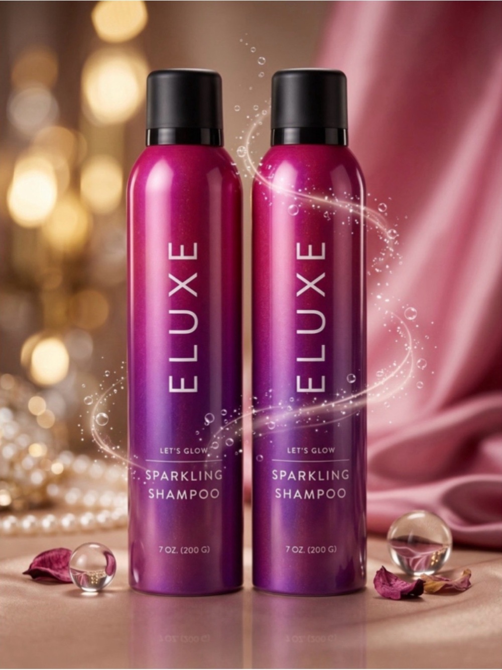 2 Luxe Sparkling Shampoo - Eluxe